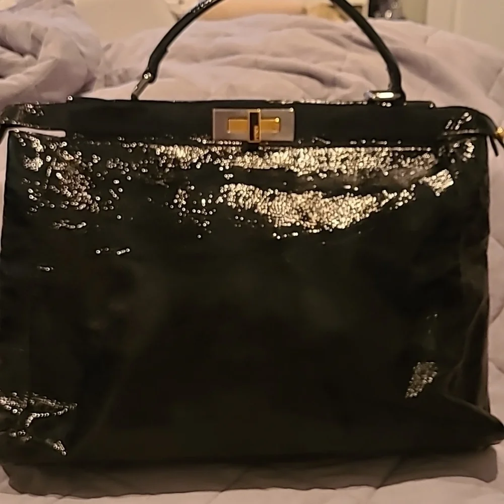 Fendi Peekaboo Black Bag